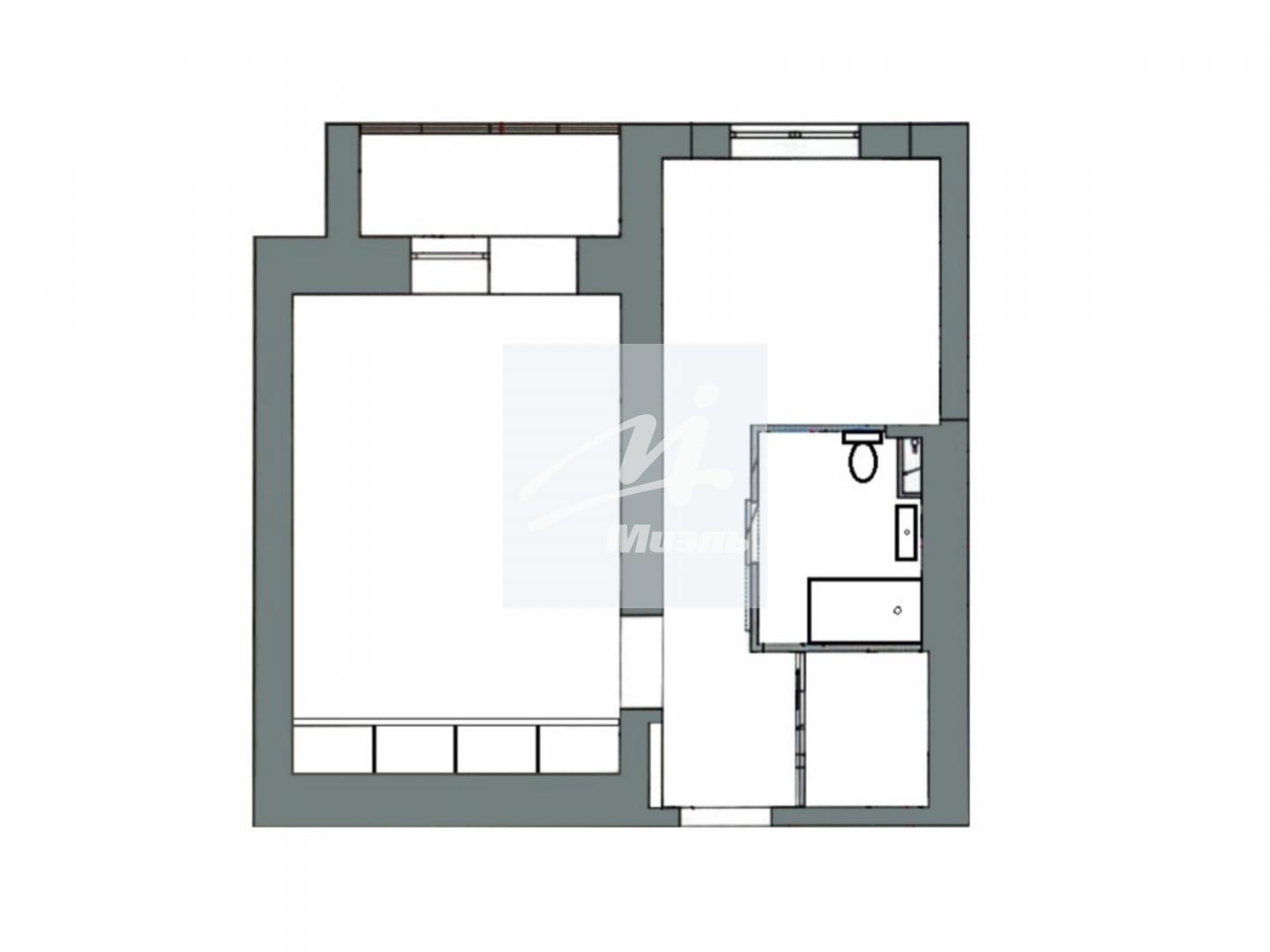 Продажа 1-комнатной квартиры 37,6 кв. м, 10/10 этаж в городской округ  Мытищи, г. Мытищи, Колпакова улица, д. 28к1